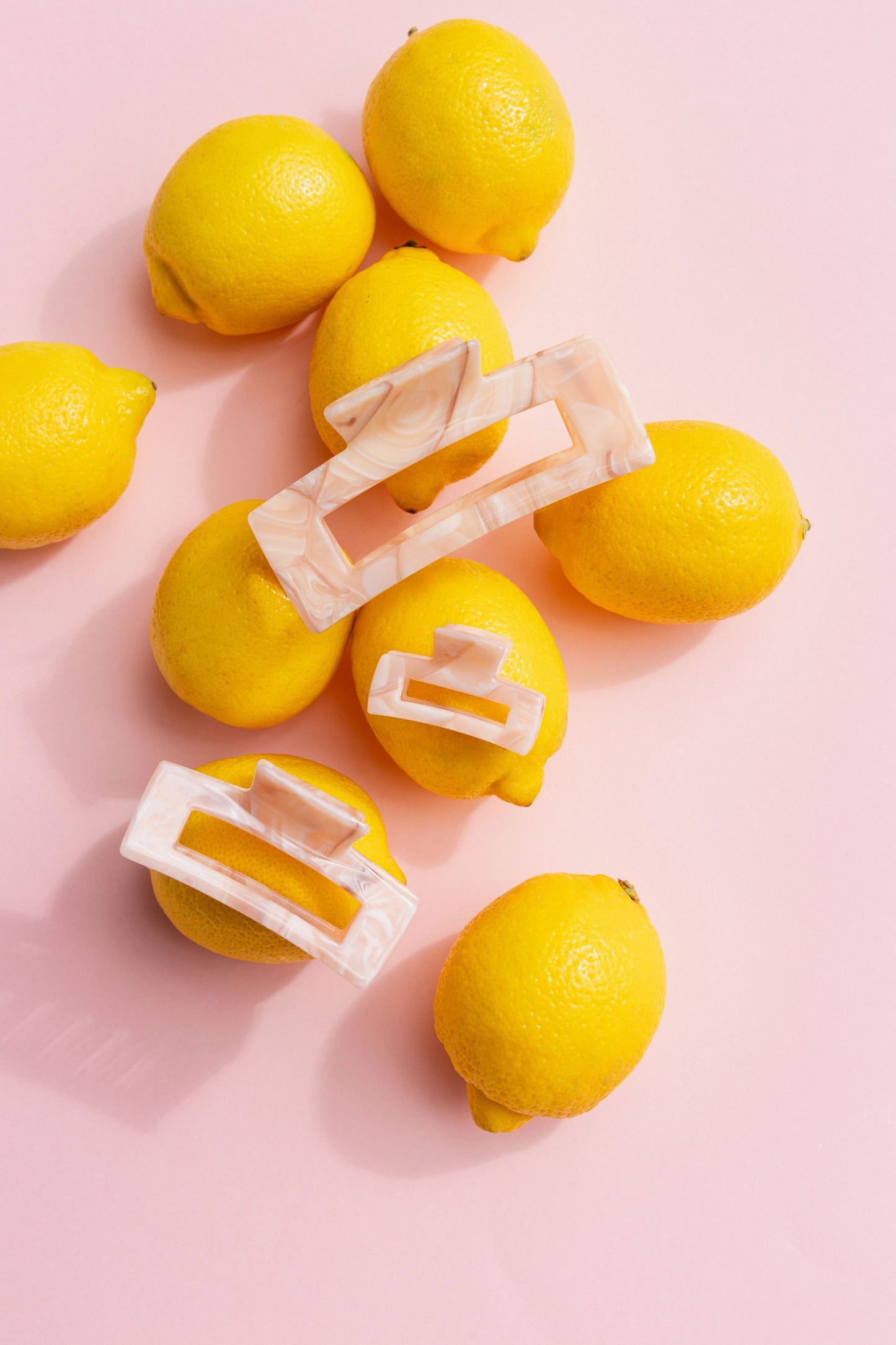 Nora plaukų segtukas -  Peach Haze (M dydis)