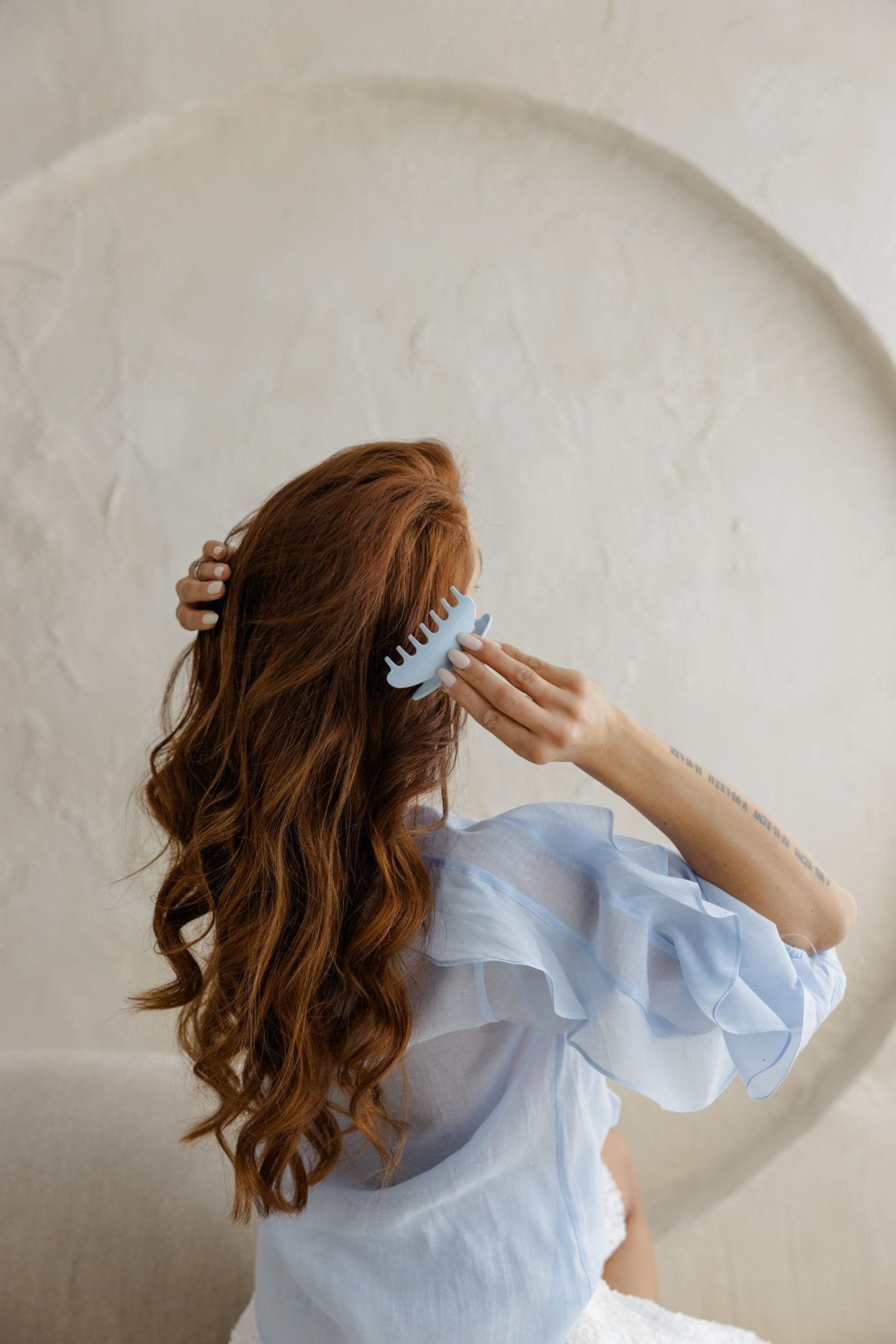 ARCH plaukų segtukas - Baby Blue M dydis - Amitié