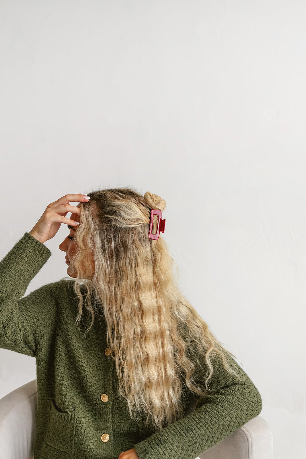 Nora plaukų segtukas - Bordeaux - Amitié